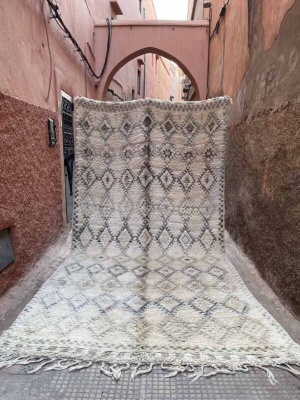 Dario - vintage Beni Ourain teppe fra Marokko