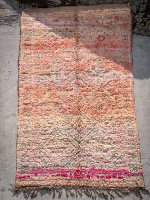 Layla - vintage Beni Mguild teppe 4,3 kvadratmeter